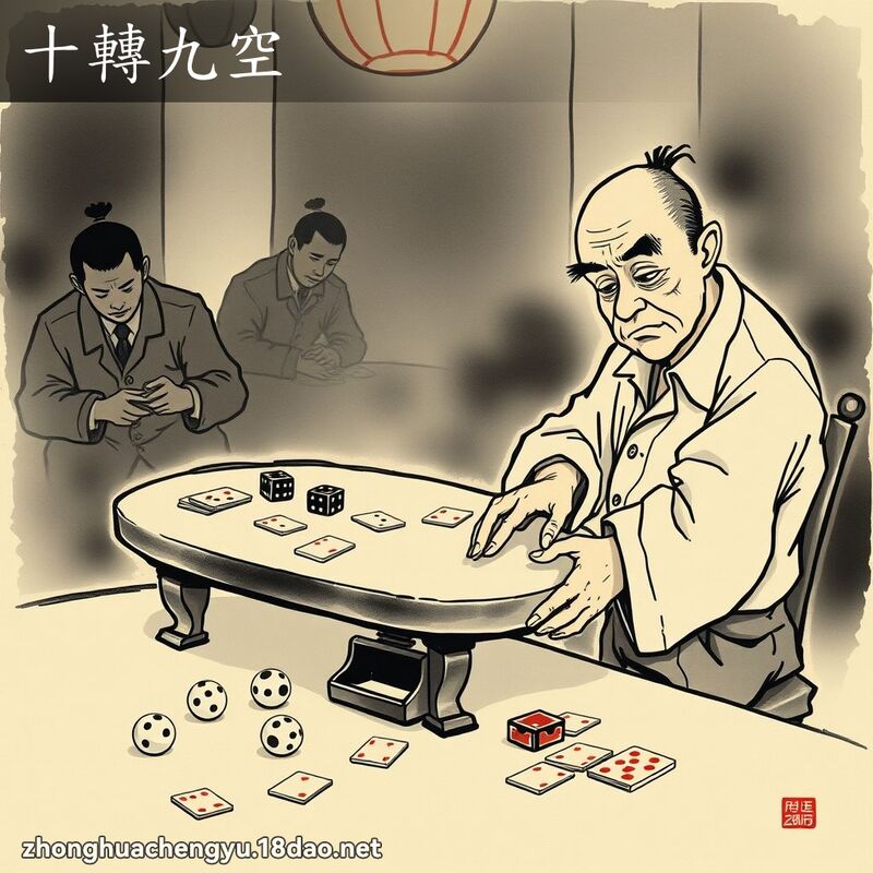 十轉九空 配图