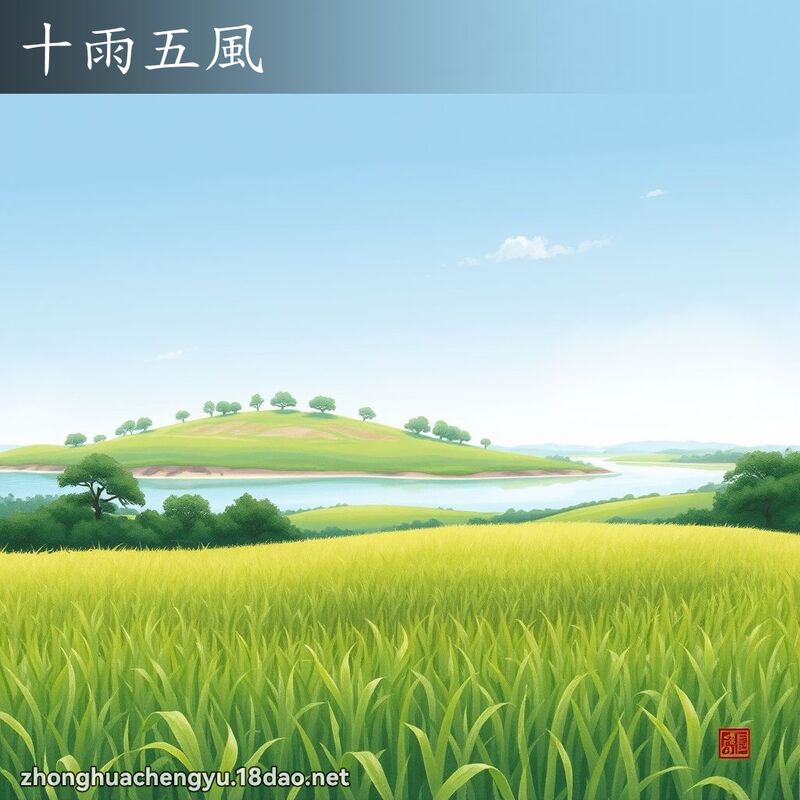 十雨五風 配图