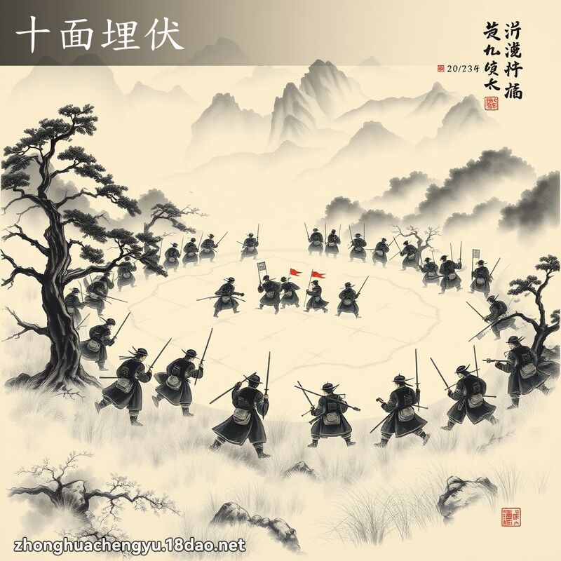 十面埋伏 配图