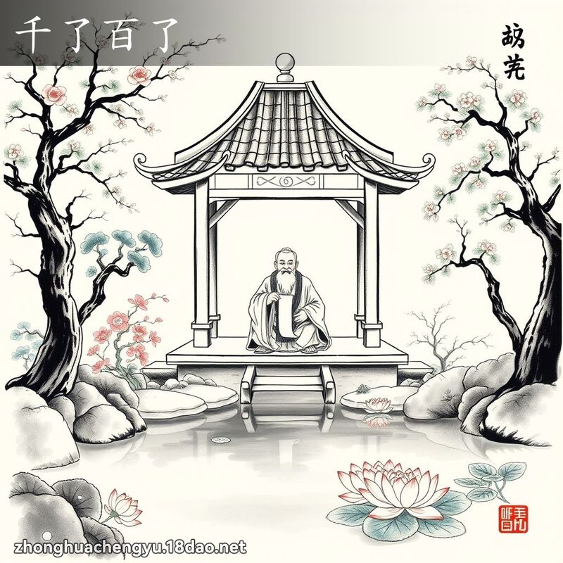 千了百了 配图