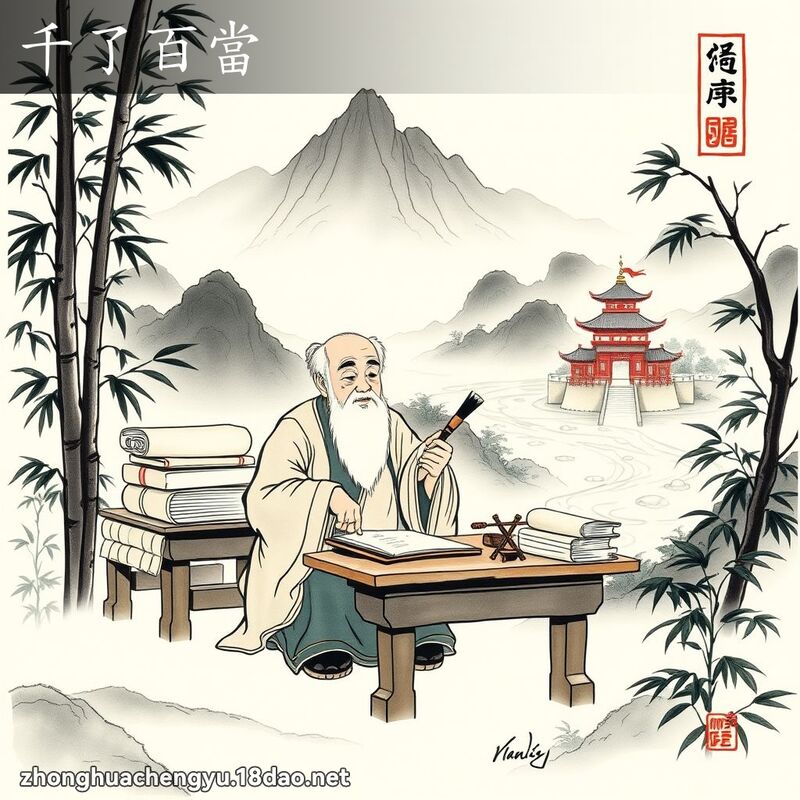千了百當 配图