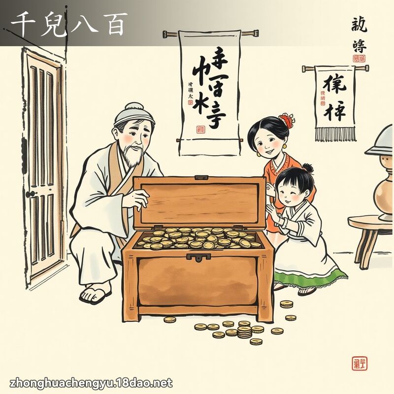 千兒八百 配图