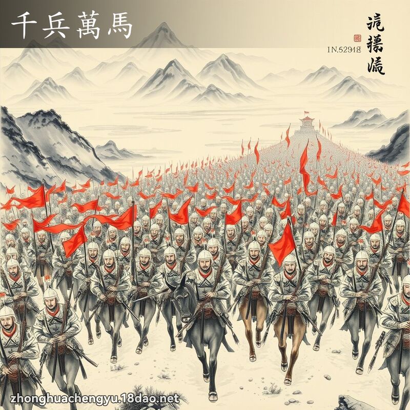 千兵萬馬 配图