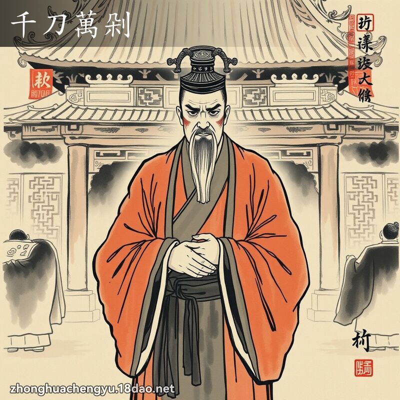 千刀萬剁 配图
