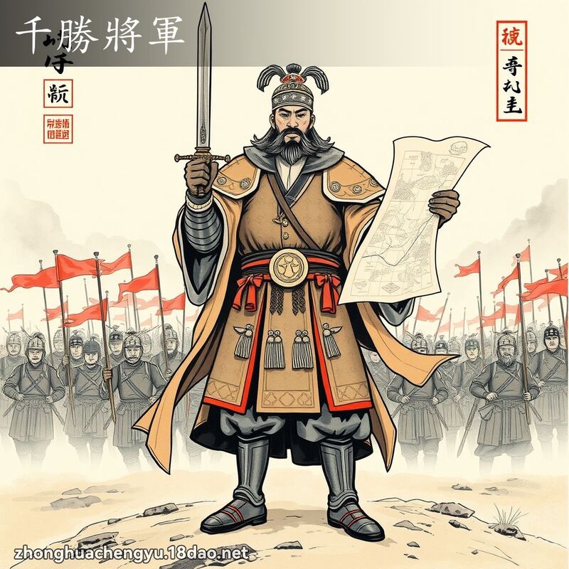 千勝將軍 配图