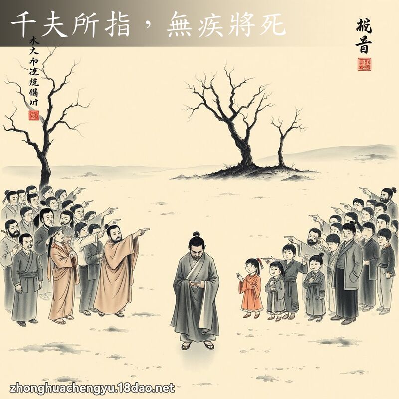 千夫所指,無疾將死 配图