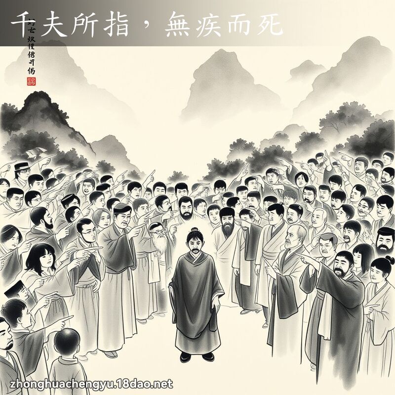 千夫所指,無疾而死 配图