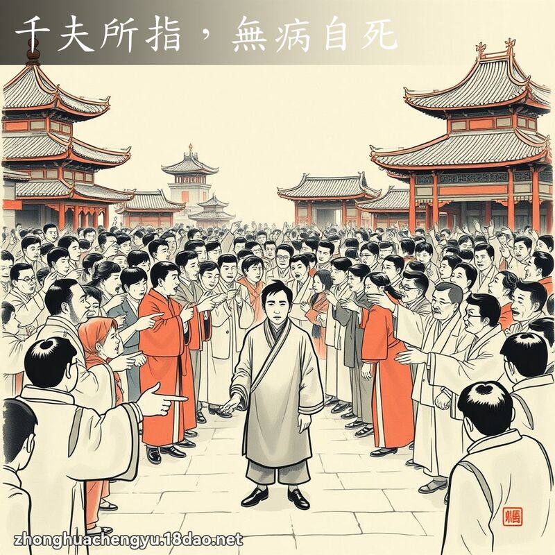 千夫所指,無病自死 配图