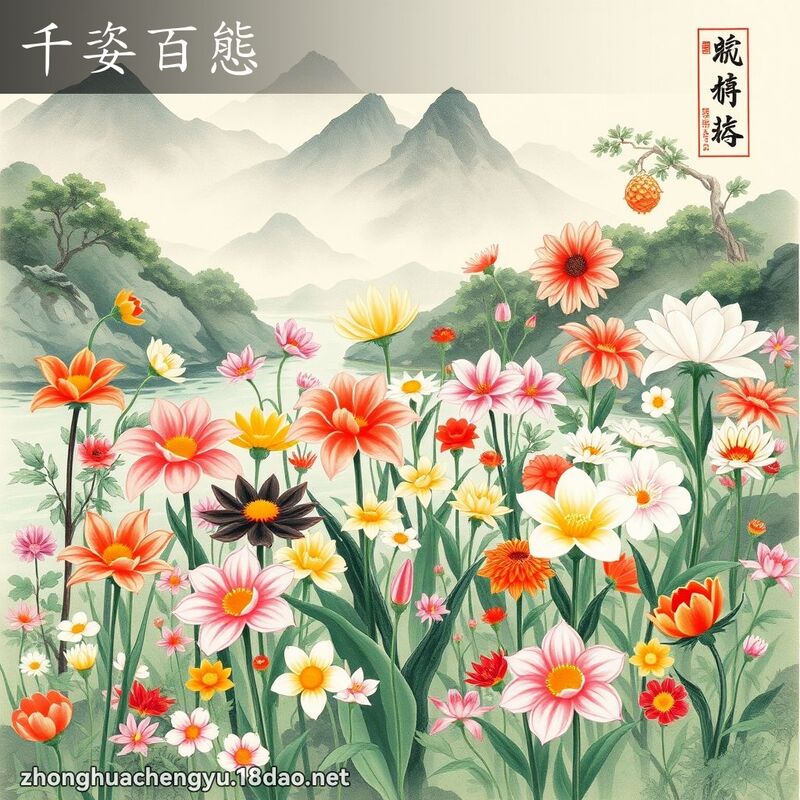 千姿百態 配图