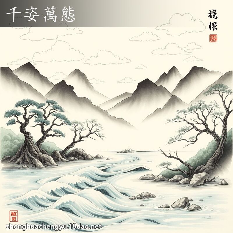 千姿萬態 配图