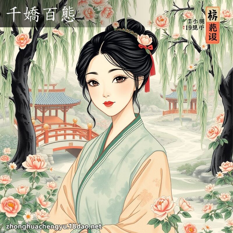 千嬌百態 配图