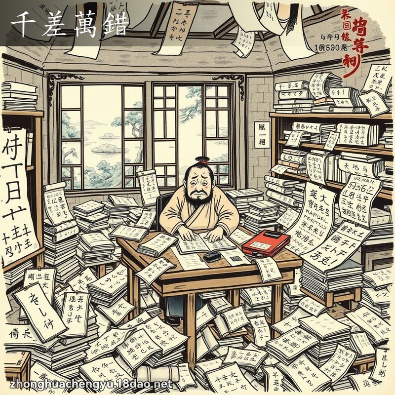 千差萬錯 配图