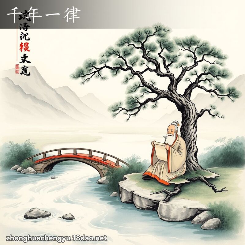 千年一律 配图