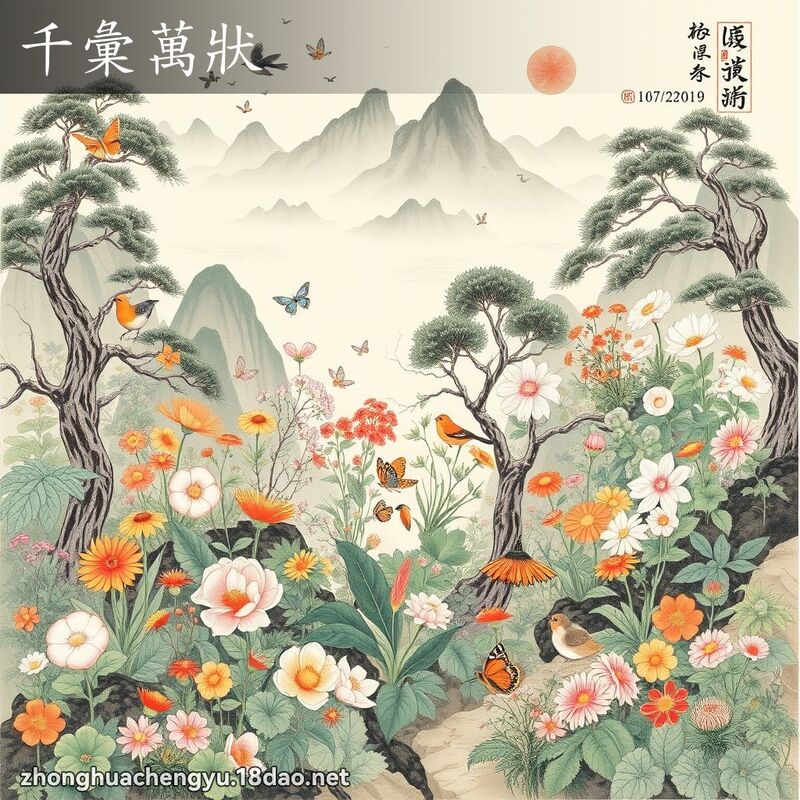 千彙萬狀 配图