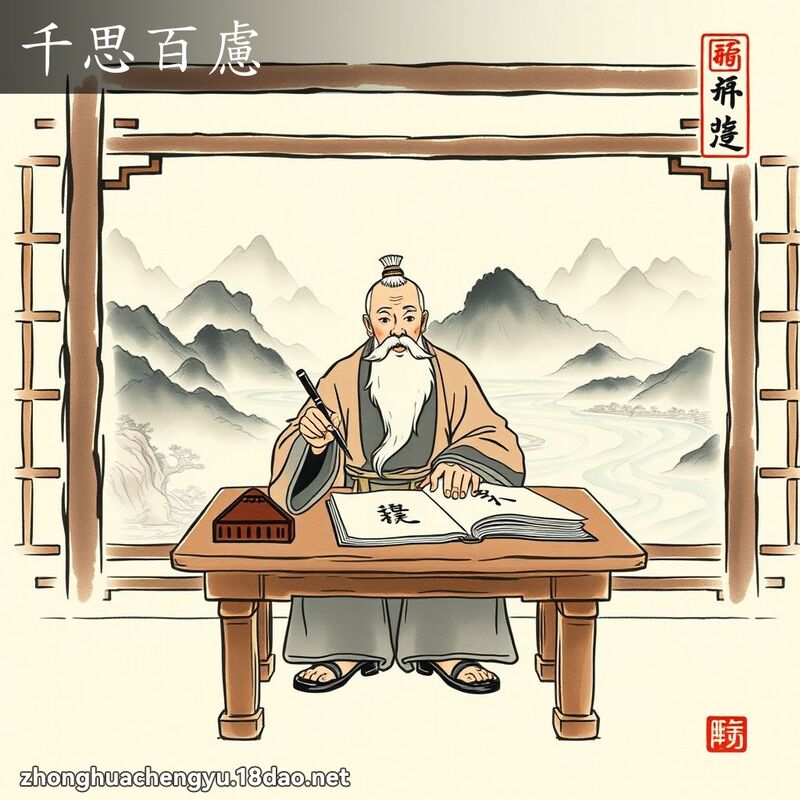 千思百慮 配图