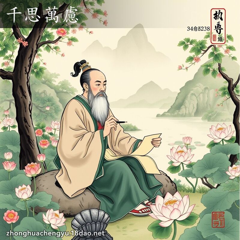 千思萬慮 配图