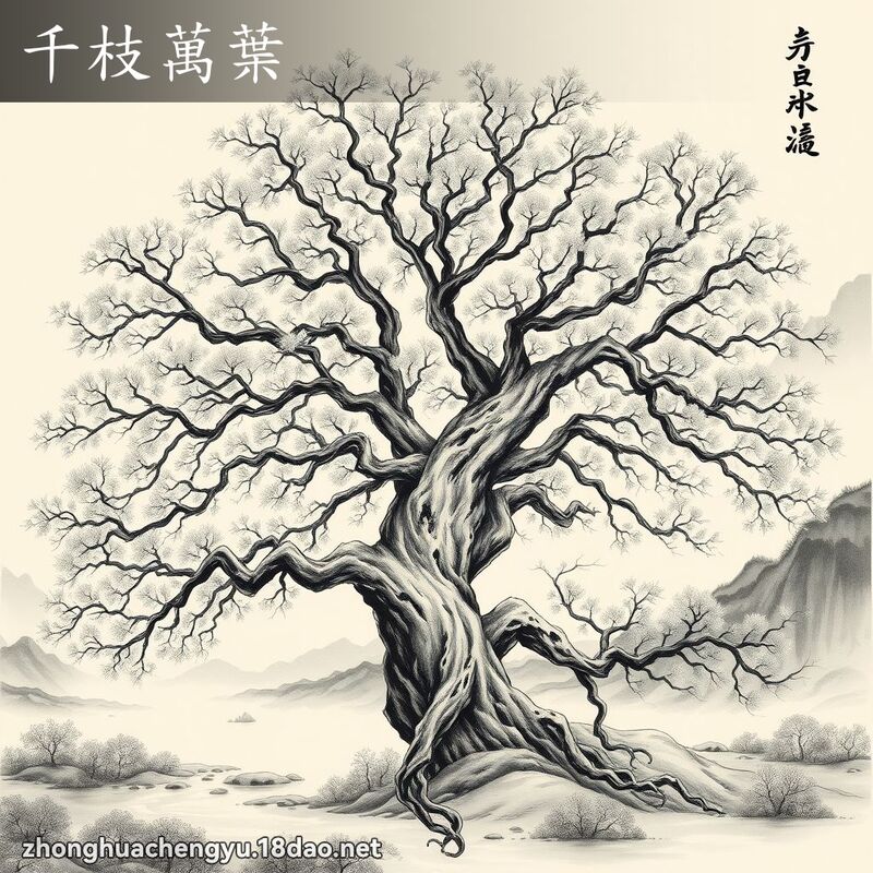 千枝萬葉 配图
