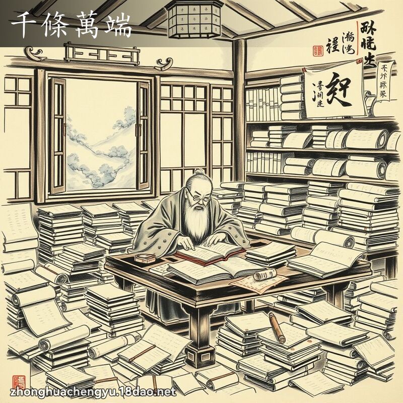 千條萬端 配图