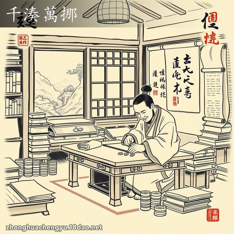 千湊萬挪 配图