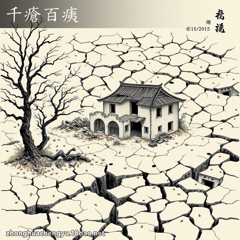 千瘡百痍 配图