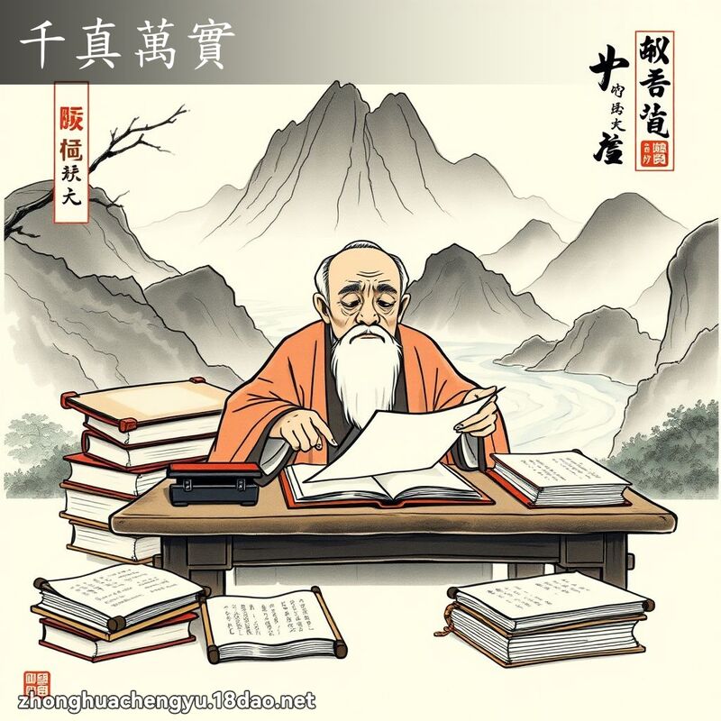 千真萬實 配图