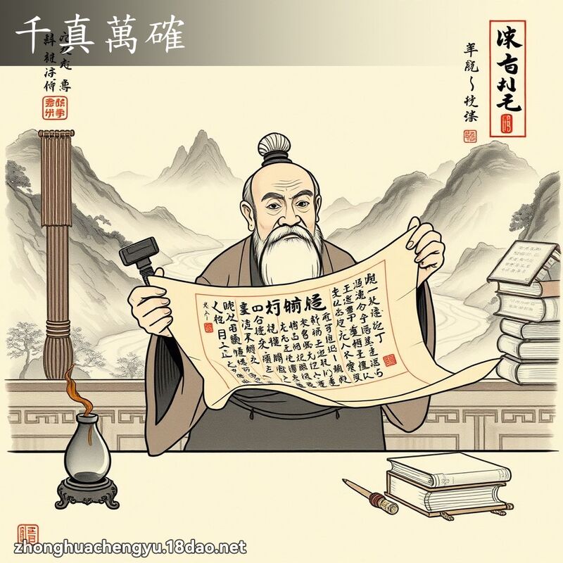 千真萬確 配图