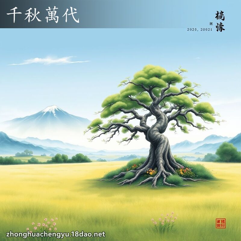千秋萬代 配图