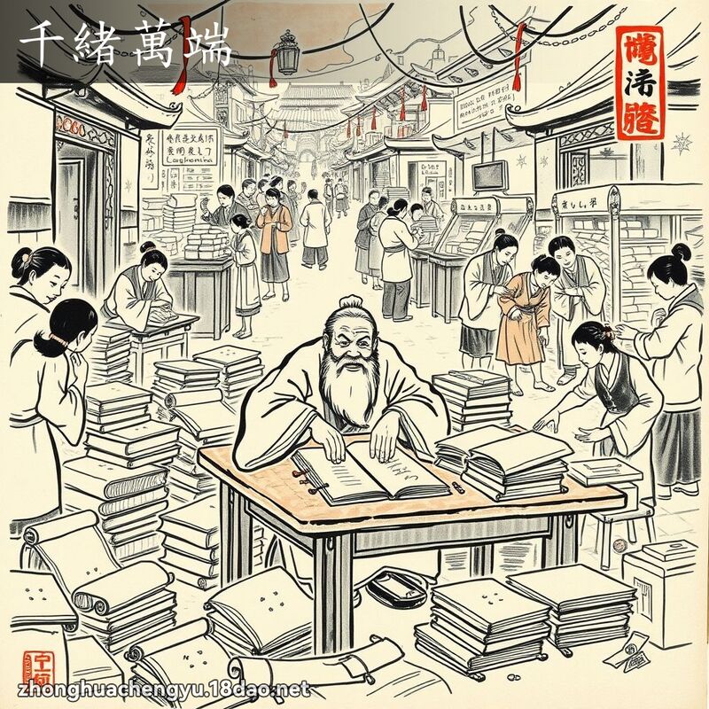 千緒萬端 配图