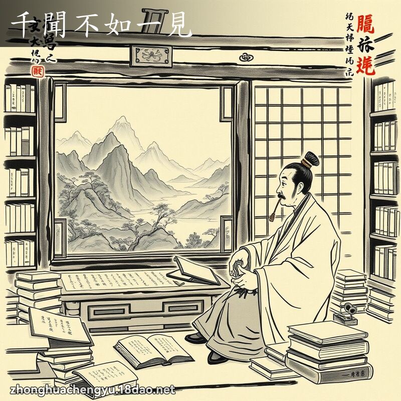 千聞不如一見 配图