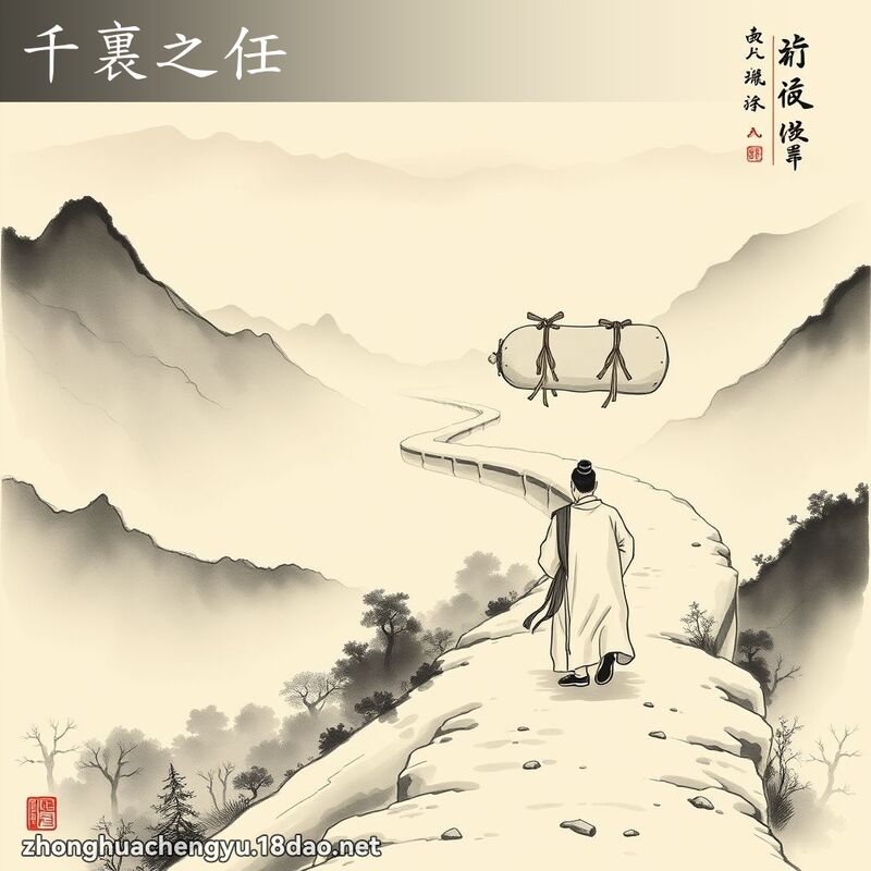 千裏之任 配图