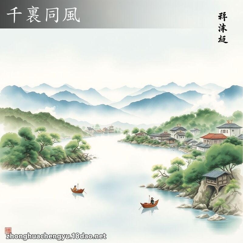 千裏同風 配图