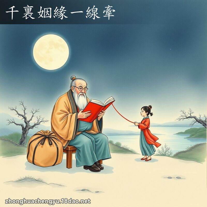 千裏姻緣一線牽 配图