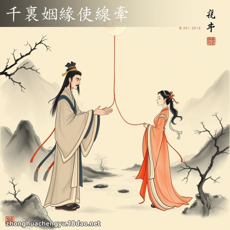 千裏姻緣使線牽 配图
