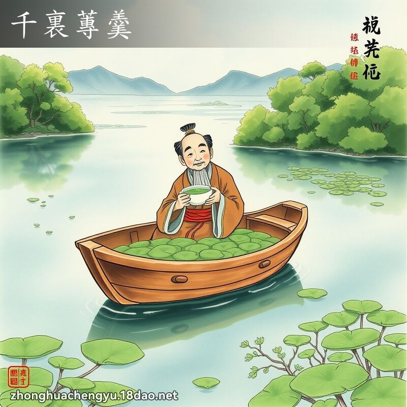 千裏蓴羹 配图