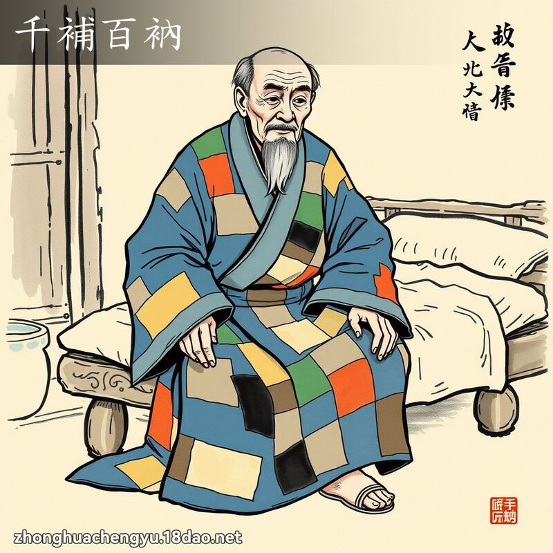 千補百衲 配图