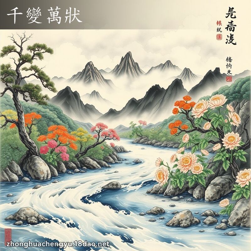 千變萬狀 配图