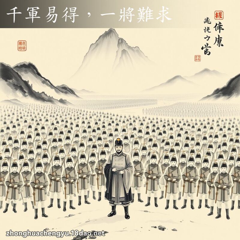 千軍易得,一將難求 配图