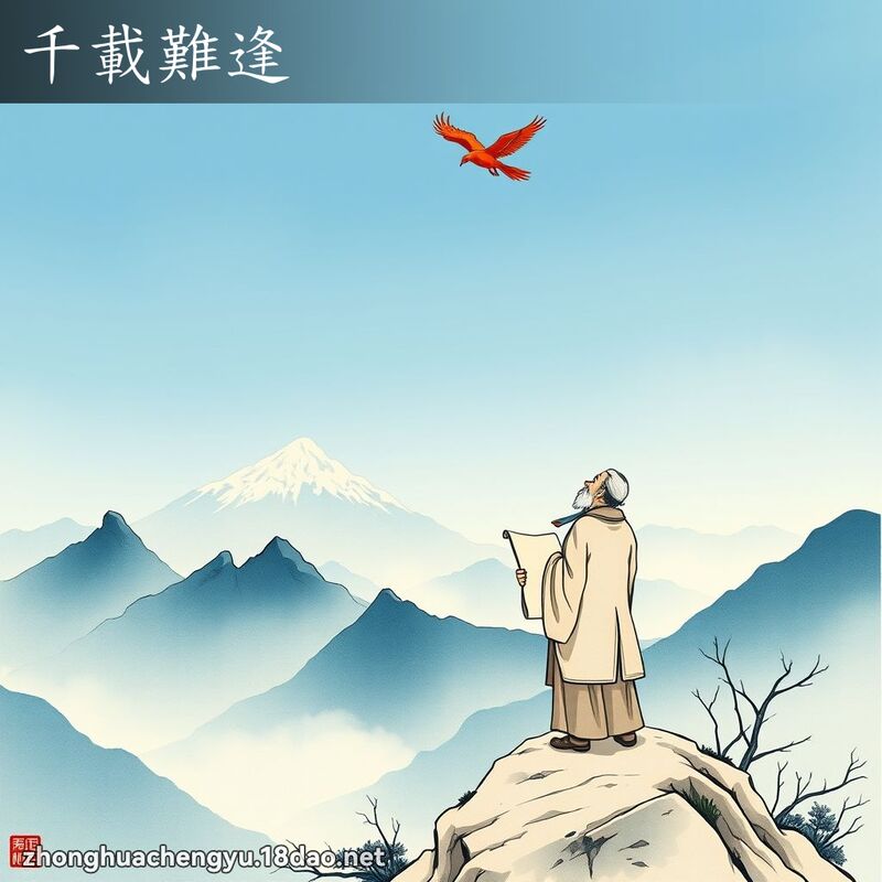 千載難逢 配图