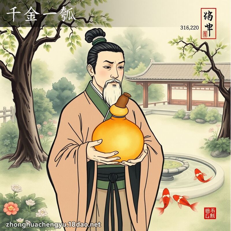 千金一瓠 配图