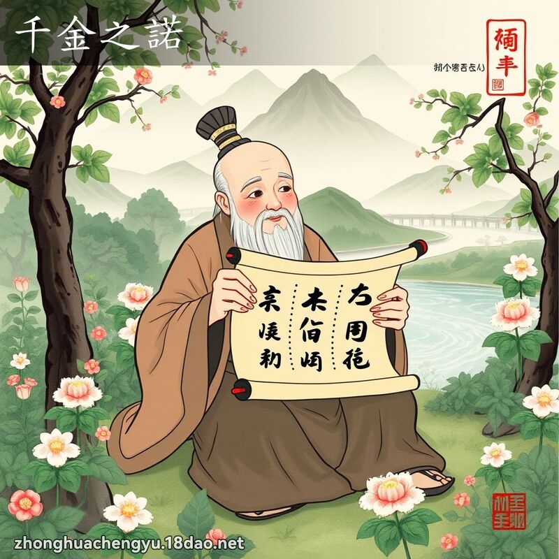千金之諾 配图