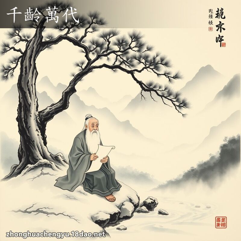 千齡萬代 配图