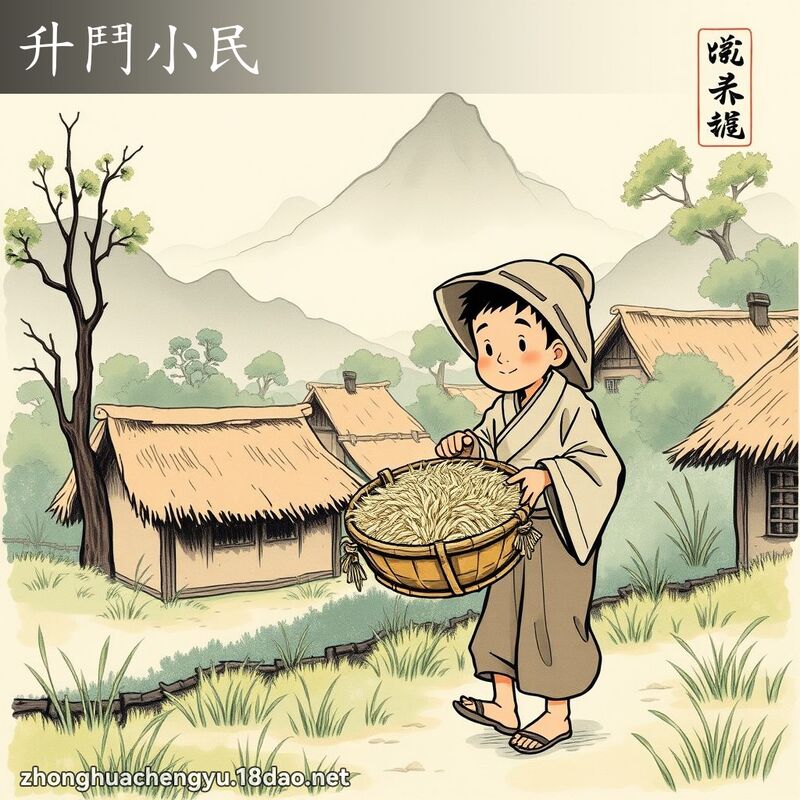 升鬥小民 - 中華成語配圖