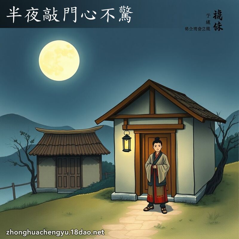 半夜敲門心不驚 配图