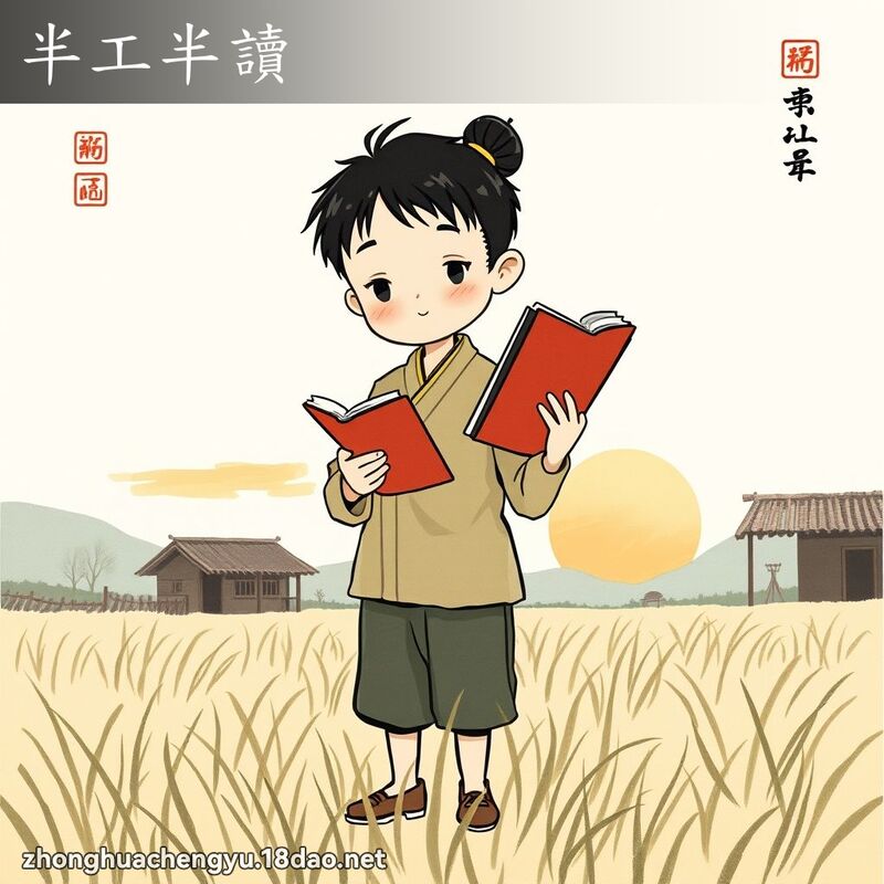 半工半讀 配图