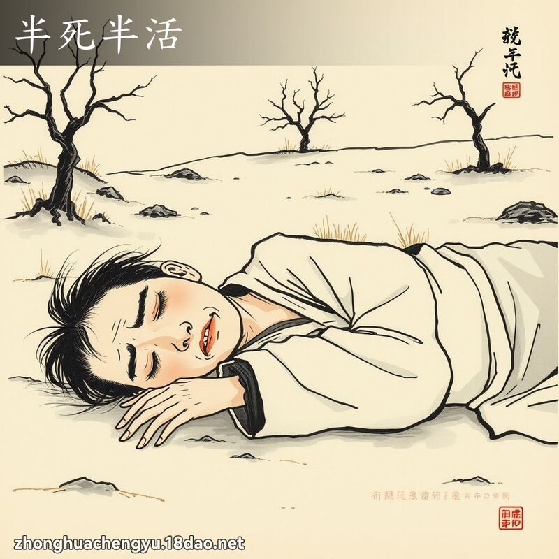 半死半活 配图