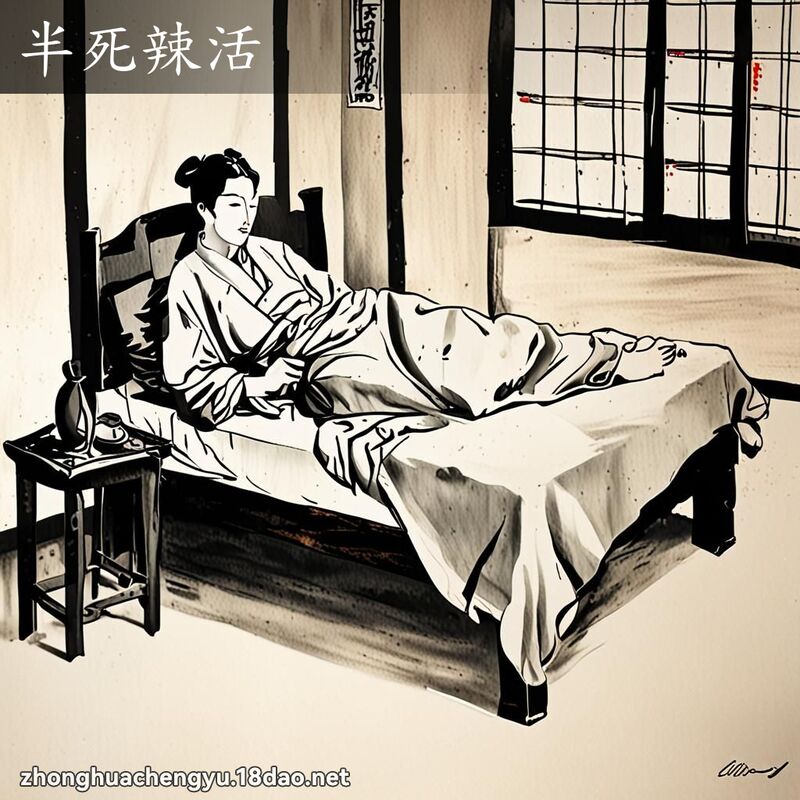 半死辣活 配图