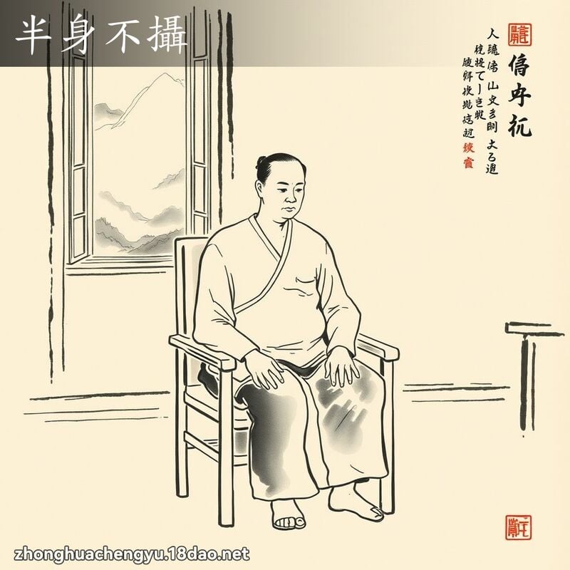 半身不攝 配图