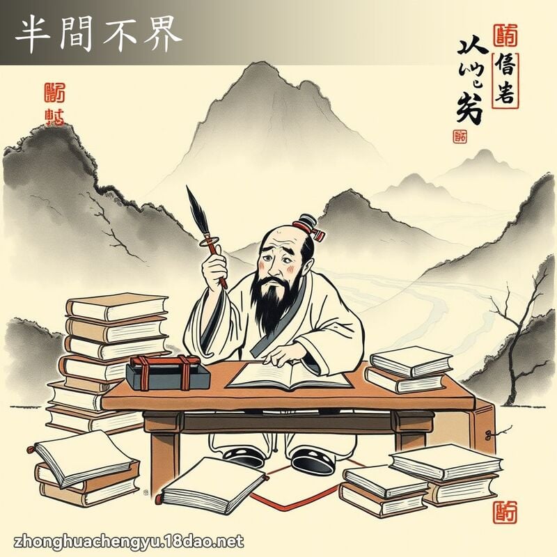半間不界 配图