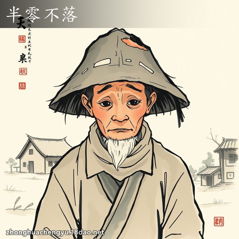 半零不落 配图