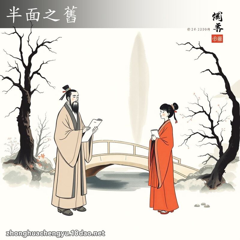 半面之舊 配图
